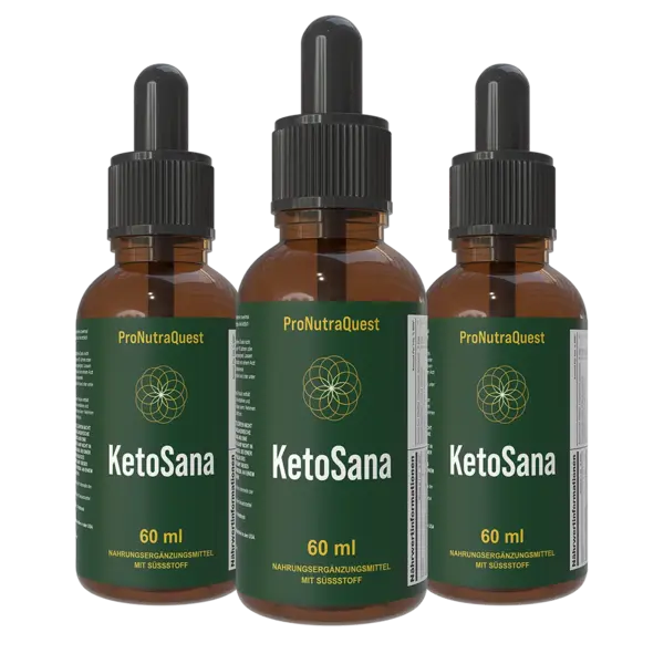 KetoSana Tropfen Flasche mit Tropfer, 60 ml